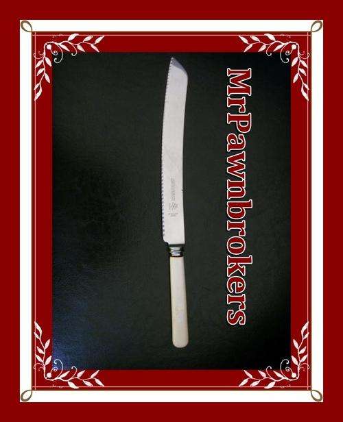 Lovely Bone Handle Bread Knife