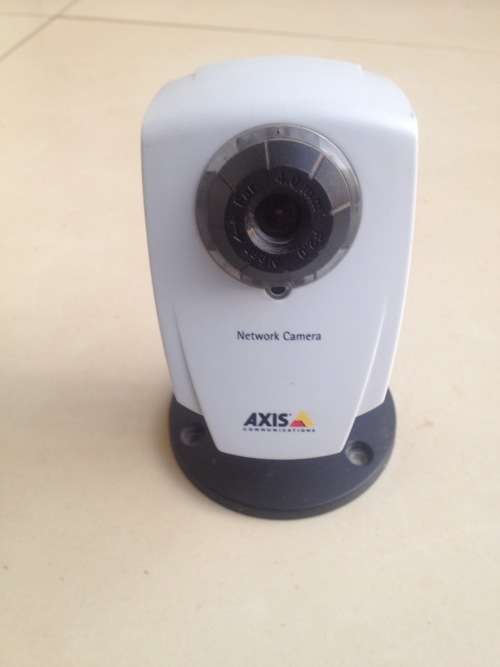 2x Professional Network IP CCTV Camera with Audio - Axis 207, 2 units one bid
