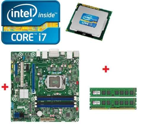 Extreme bus or gaming upgrade, like new, Intel Core i7 3.8GHz turbo, Intel dq77mk M\Board, 8Gb ram