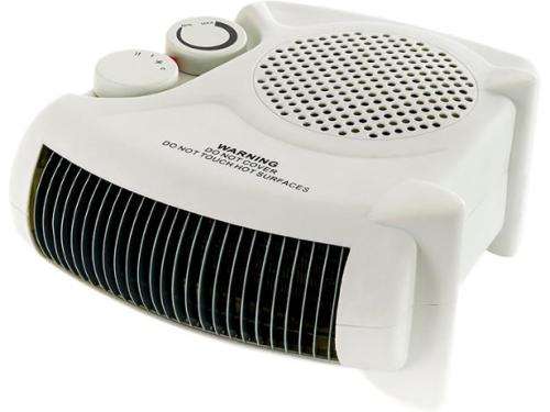 Logik FAN HEATER FH-06, 2 heating power: 1000/2000W, Adjustable thermostat control, Safety cut-off