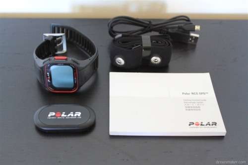 POLAR RC3 GPS WATCH,RUNNING,CYCLING,ETC, VERY GOOD CONDITION, HEART RATE MONITOR, CHARGE CABLE