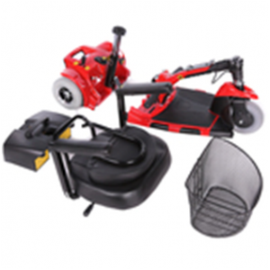 Mobility elec scooter, DEMO GOOD CONDITION, 2x New BATTERIES, Detachable with Electric & mech brake