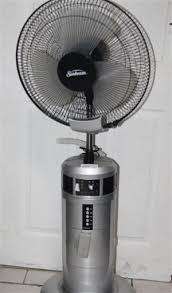 Large Sunbeam 40cm Mist Fan (SMF-16), lcd display, 1.5l water, 7h timer, with remote, in box