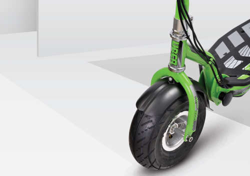 BIG UBER SCOOT S300 electric scooter, 24v 300watt motor, LARGE 9` WHEEL, DISC BRAKE,good condition,