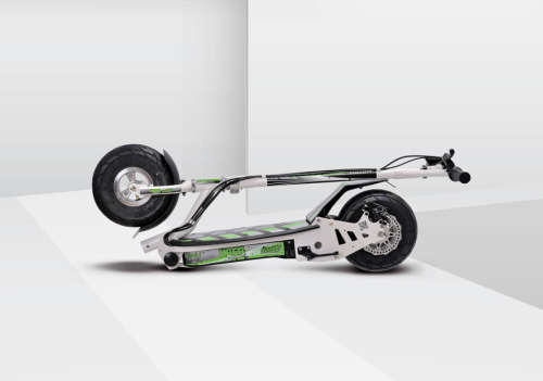 BIG UBER SCOOT S300 electric scooter, 24v 300watt motor, LARGE 9` WHEEL, DISC BRAKE,good condition,