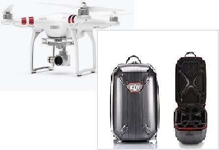 DJI Phantom 3 - Very good Condition + DJI HARD CELL Carry Case + CELLPHONE CLIP ,remote + charger.