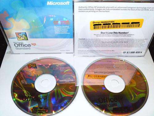 MS OFFICE XP STANDARD 2002 ACADEMIC EDITION, 2 CD + LEGAL LICENSE KEY. **SPECIAL**