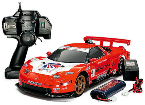 TAMIYA ARTA NSX 1/10 R/C CAR, 4X4, Display Model, **LIKE NEW**, REMOTE, BAT, CHARGER, TT-01 CHASSIS