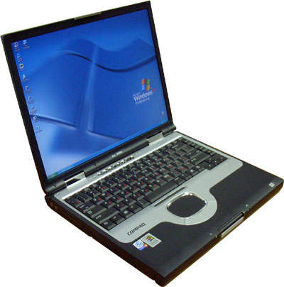 Compaq evo n800v, P4-M 1.9Ghz, Dvd-Writer, 512 Ram,30 Gb hdd, ATI graphics, JBL-Power Bass Speakers