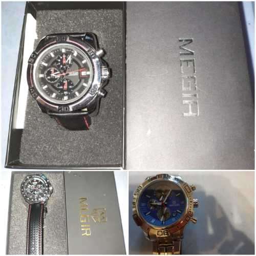 Megir watches x3 Pre owned