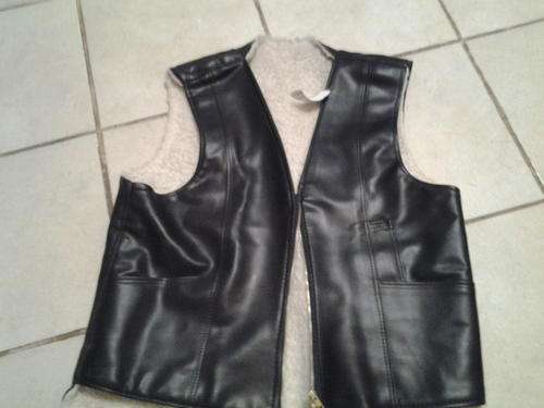 New short sleeve leather jacket -shipping R45