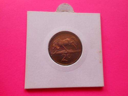 1976 SA Uncirculated 2c