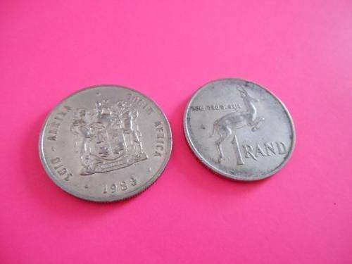 1983 SA R1 coin