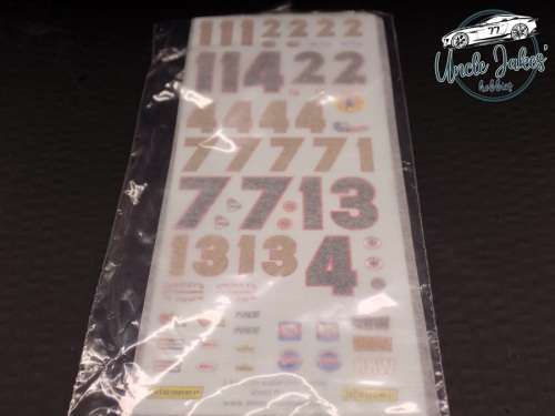 Pioneer Kit #7 - `34 Ford Coupe Legends Racer, Ready Painted Kit, black/gold