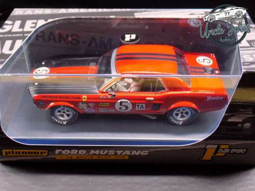 Trans-Am Mustang 1968 `Jim West` Red #5 Pioneer P112