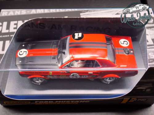 Trans-Am Mustang 1968 `Jim West` Red #5 Pioneer P112