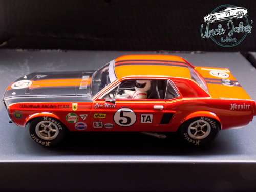 Trans-Am Mustang 1968 `Jim West` Red #5 Pioneer P112