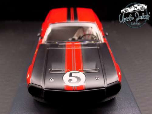 Trans-Am Mustang 1968 `Jim West` Red #5 Pioneer P112