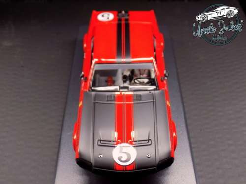 Trans-Am Mustang 1968 `Jim West` Red #5 Pioneer P112