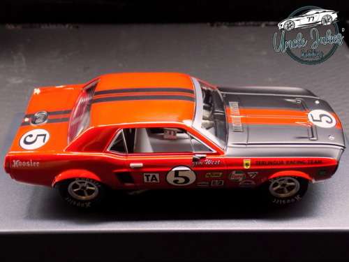 Trans-Am Mustang 1968 `Jim West` Red #5 Pioneer P112