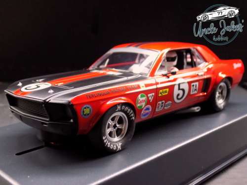 Trans-Am Mustang 1968 `Jim West` Red #5 Pioneer P112