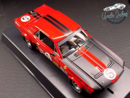 Trans-Am Mustang 1968 `Jim West` Red #5 Pioneer P112