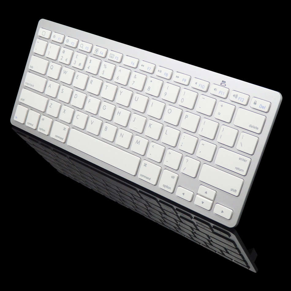 NEW Slim Wireless Bluetooth Keyboard For iMac iPad Android Phone Tablet PC
