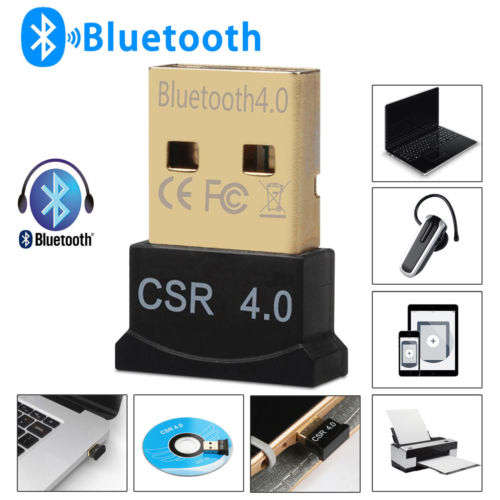 Bluetooth 4.0 USB 2.0 CSR4.0 Dongle Adapter for PC LAPTOP WIN XP VISTA 7/8 /10