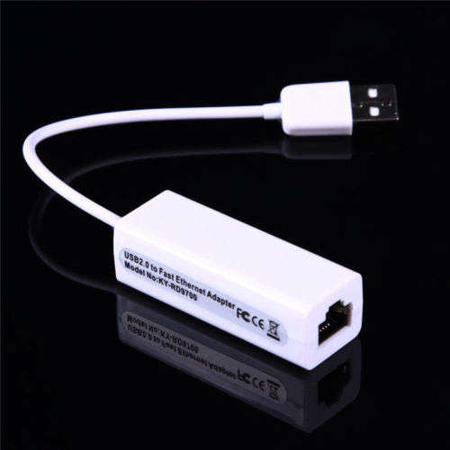 USB 2.0 to fast Ethernet 10/100 RJ45 Network LAN Adapter Card Dongle 100Mb