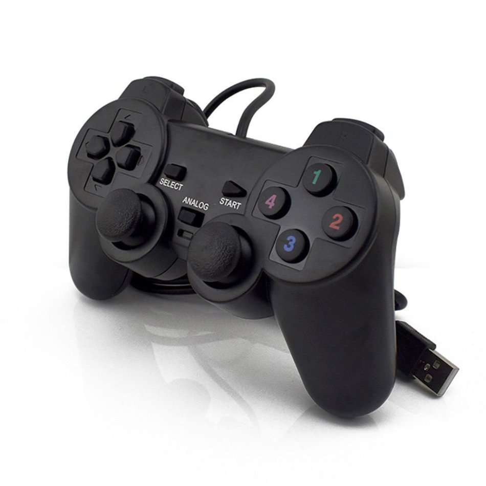 Wired USB Gamepad Remote Game Controller Vibration Motor For PC TV Tablet Laptop