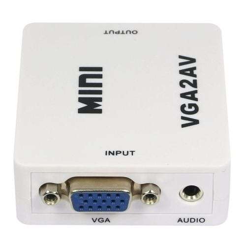 1080P-Mini-Digital-VGA-to-RCA-AV-TV-CVBS-Converter-with-audio-for-PC-laptop  1080P-Mini-Digital-VGA