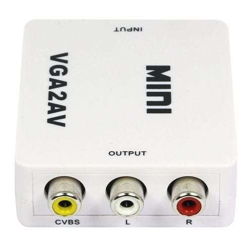 1080P-Mini-Digital-VGA-to-RCA-AV-TV-CVBS-Converter-with-audio-for-PC-laptop  1080P-Mini-Digital-VGA