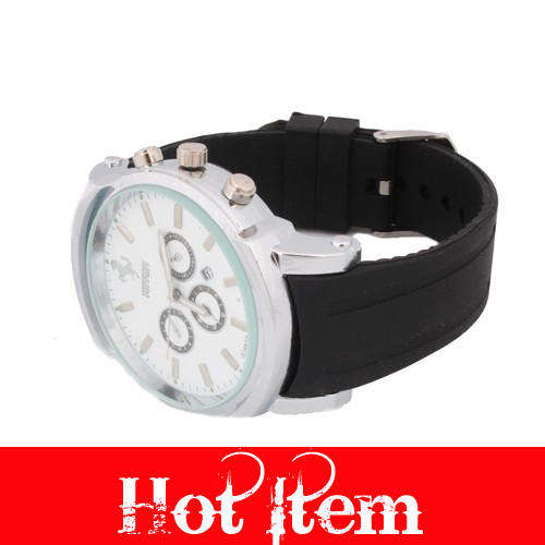 Ferrari Mens White Luxury Sports Racing Watches***SIZZLING HOT***Don't Miss Out!!
