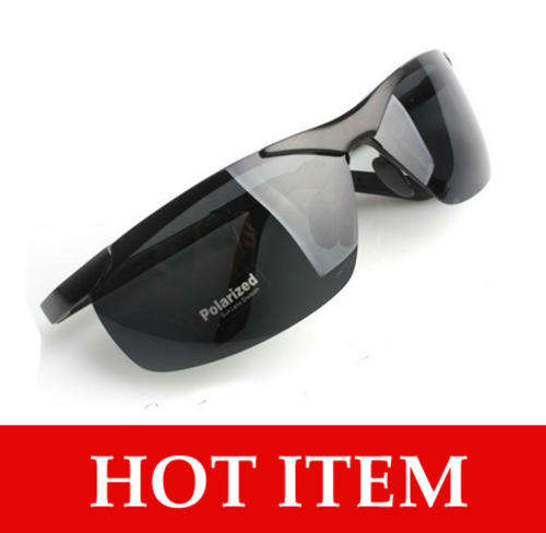 Police 6806 Black Magnesium Polarized Designer Sunglasses**HOT ** with Original Case! BLOW OUT SALE!