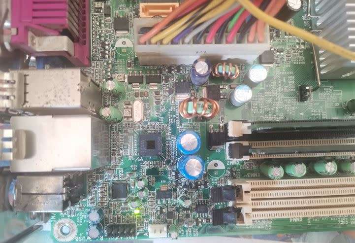 HP Rev A03 Desktop Motherboard - Sold for spares or repairs