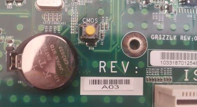 HP Rev A03 Desktop Motherboard - Sold for spares or repairs