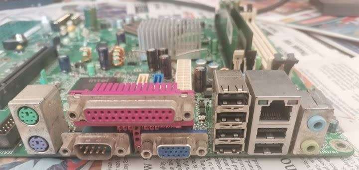 HP Rev A03 Desktop Motherboard - Sold for spares or repairs