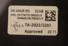 Samsung Galaxy A04e - Hardly used - New condition