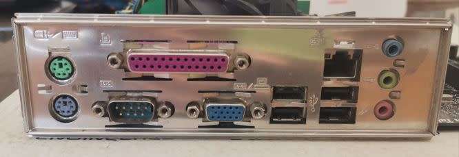 Msi H61M-P21 (B3) Motherboard - With CPU, fan/heat sink & backing plate - Sold for spares or repairs