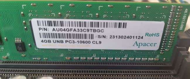 Msi H61M-P21 (B3) Motherboard - With CPU, fan/heat sink & backing plate - Sold for spares or repairs