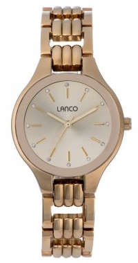 LANCO YELLOW GOLD PLANET LADIES WATCH