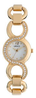 LANCO LADIES YELLOW GOLD PLATED WATCH