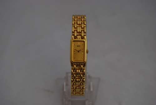 SEIKO LADIES QUARTZ GOLD TONE WATCH