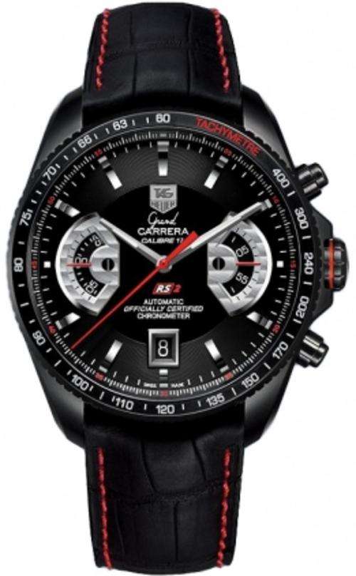 TAG HEUER GRAND CARRERA RS 2  LIMITED  TITANIUM CHRONOGRAPH @@  MINT  @@  no reserves