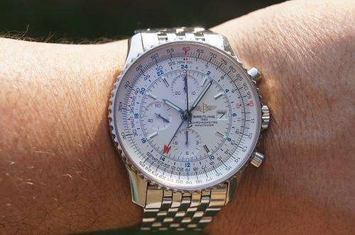 BREITLING NAVITIMER WORLD  EXCELLENT   NO 1 WATCH DEALER