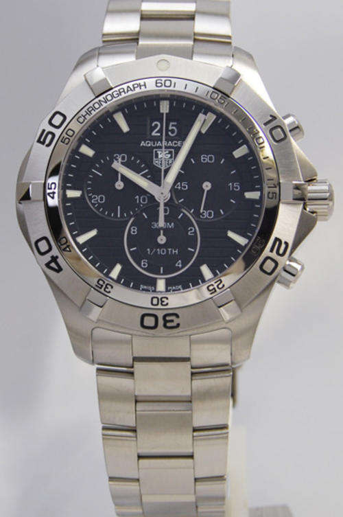 Tag Heuer Aquaracer Grande Date Mens Watch MINT