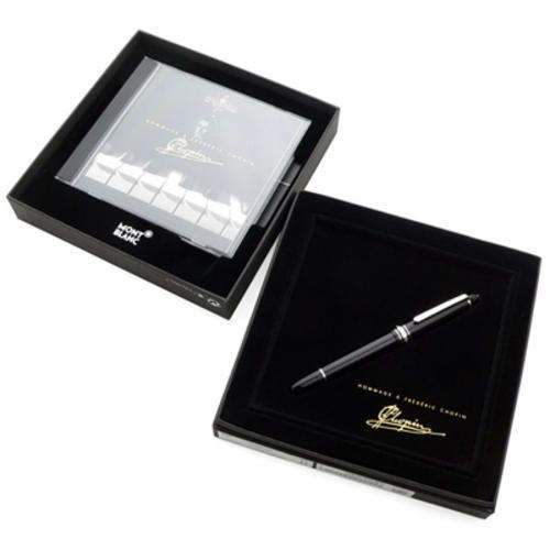 MONT BLANC FREDERIC CHOPIN FOUNTAIN PEN IN PRESENTATION BOX WITH CD , XMAS GIFT IDEA