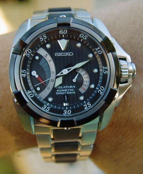 SEIKO KINETIC VELATURA DIRECT DRIVE F1 HONDA RACING TEAM EDITION    #  NEW  #