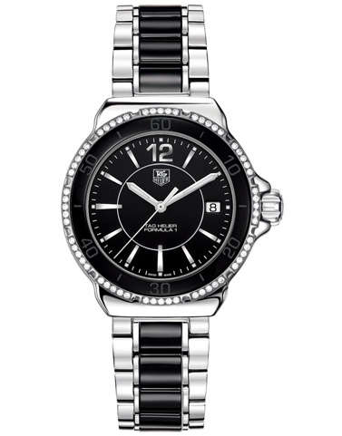 TAG HEUER LADIES FORMULA 1 DIAMONDS DEMO TIMEPIECE IN BOX