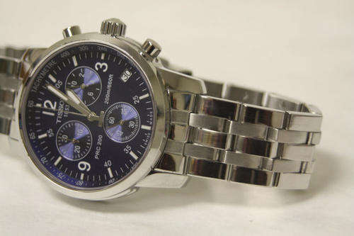 TISSOT PRC 200 MENS CHRONOGRAPH TIMEPIECE MINT IN BOX